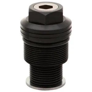 Burly, ajustadores de precarga de muelle de horquilla de 39mm. Anodizado negro