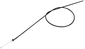 Cable de acelerador negro con funda de vinilo