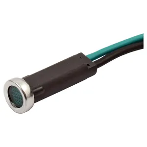 Intermitente LED personalizado de 5/16". Lente verde