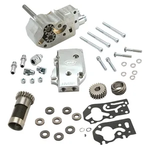 Kit de bomba de aceite HVHP S&S con engranajes. Tapa estándar