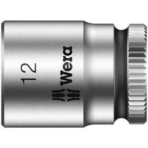 Wera Zyklop 1/4" trinquete - Métrica 12.0