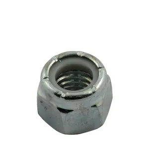 Tuerca de seguridad 3/8-16 zinc - 25 unidades