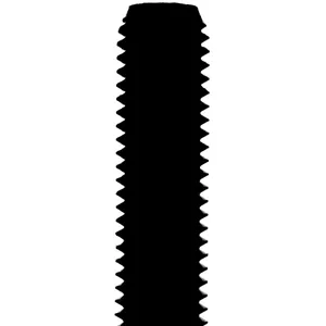 Tornillo allen 1/4-28 x 3/8 pulgadas con acabado cromado brillante