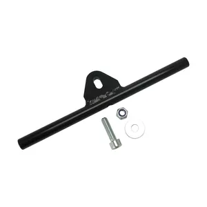 Soporte de intermitente delantero Westland Customs, 22cm. Negro