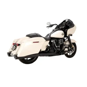 Vance & Hines, silenciadores Razorback 450. Negro mate