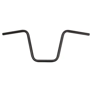 Fehling, manillar Apehanger estrecho de 1". 25 cm de altura. Negro