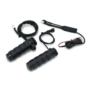 Kuryakyn, puños térmicos ISO. Negro brillante <span style="color: red;font-size: 0,5em">- PEDIDO ESPECIAL -</span>