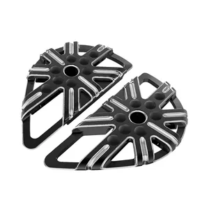 Arlen Ness, estribos traseros 10-Gauge. Negro CC