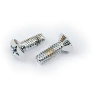 GW, tornillos de montaje de la tapa de inspección. Cromados