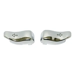 Juego de tapas extensoras para interruptor de intermitentes. Cromo