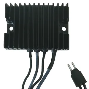 Compu-Fire, regulador/rectificador de voltaje. Negro