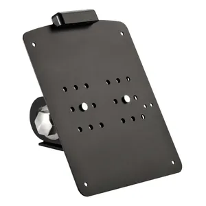 Kit de matrícula lateral corto Rick's Motorcycles, Negro