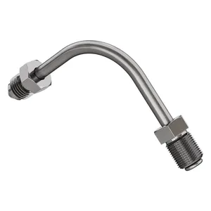 Goodridge, racor codo 90°. Acero inoxidable