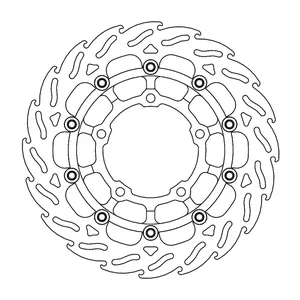 Rotor de freno flotante serie Flame de Moto-Master