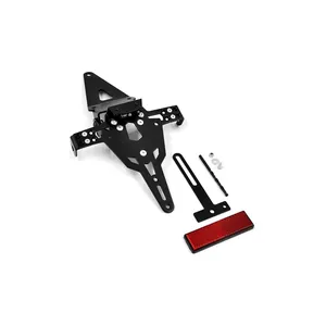 Soporte de matrícula Zieger Pro negro