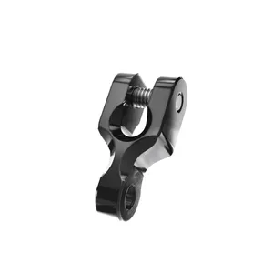 Kraus, extensión de medidor de aluminio anodizado de 1,5" (38mm). Negro
