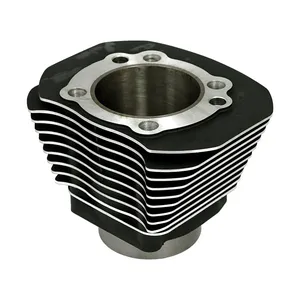 Cilindro de repuesto 1200 Sportster, delantero/posterior. Negro