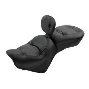 Asiento de turismo regal Mustang de 1-p, negro liso
