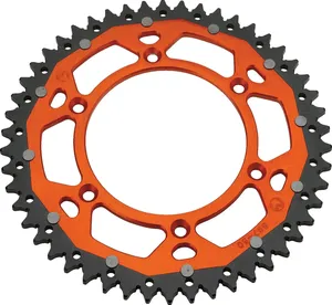 Piñón de transmisión metálico de 17 dientes para motocicleta custom