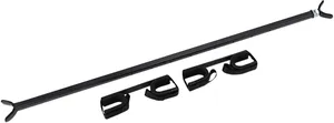 Soporte de armas superior metálico para motocicleta