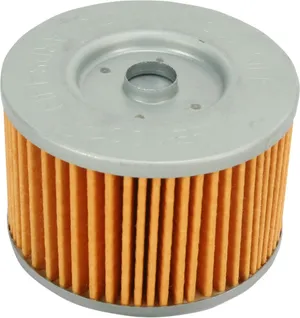 Filtro de aceite cilíndrico de recambio para motocicleta