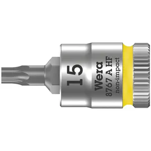 Puntera de vaso Torx® 1/4" Wera Zyklop con función de sujeción