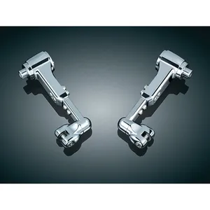 Kuryakyn, soporte ajustable de crucero Ergo III y horquilla en U, cromado
