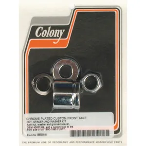 Kit de separadores de eje delantero Colony, estriado