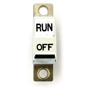 Handlebar rocker switch, on/off. Chrome