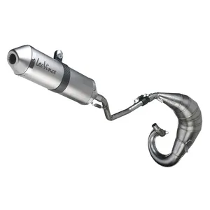 Sistema de escape completo X-FIGHT en acero inoxidable con colector y silencioso