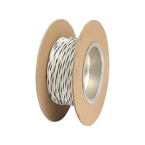 NAMZ, cable en carrete. 18 AWG, 100 pies. Blanco/Negro