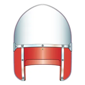 Parabrisas NC 'Peaked' Beaded Heavy Duty™ - Rojo
