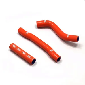 Kit de mangueiras de radiador - mangueiras silicone laranja