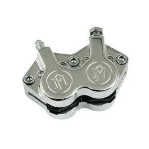 Pinza clásica de 4 pistones 125x4s. Cromada