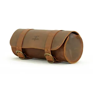 Longride, rolo de herramientas de cuero genuino 4L. Ranger liso