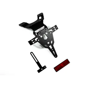 Soporte de matrícula Zieger Pro negro