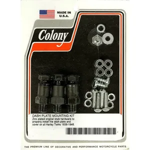 Colony, kit de montaje de placa de instrumentos. Zinc