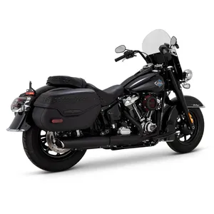 Vance & Hines, silenciador Twin Slash. Negro