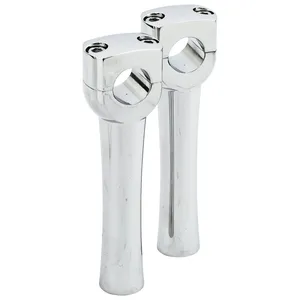 Elevadores abombados Dighton de 6". Cromado