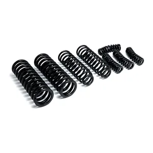 Juego de repuesto de 8 resortes para horquillas Springer antiguas. Negro mate