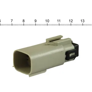 NAMZ, conector Molex MX-150. Gris, macho, 8 pines