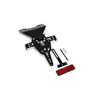 Soporte de matrícula Zieger Pro negro