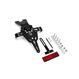 Soporte de matrícula Zieger Pro negro