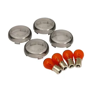 Kit de lentes para intermitente tipo bala, ahumado