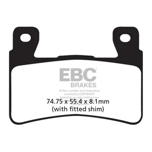 Pastillas de freno EBC Double-H Sintered