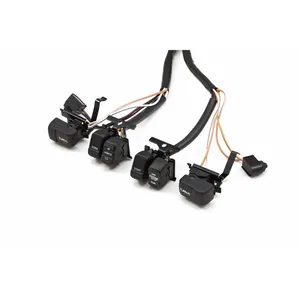 Kit de cables e interruptores de manillar. Interruptores negros