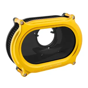 Kit de filtro de aire Arlen Ness, Method. Dorado