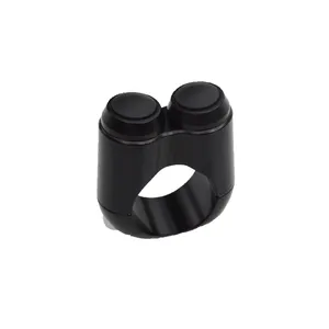 Motone, interruptor micro con 2 botones. Negro