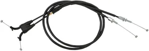 Cable de acelerador negro con funda de vinilo para motocicleta Harley-Davidson