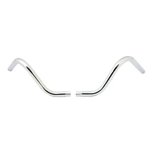 Manillar estilo Buckhorn de 2 piezas 1" cromado